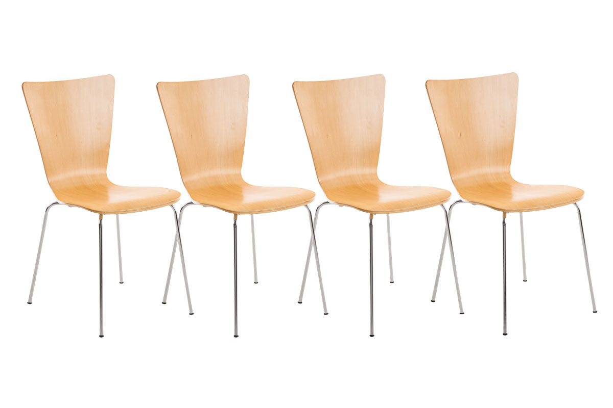 4er Set Besucherstuhl Aaron Zweitbild