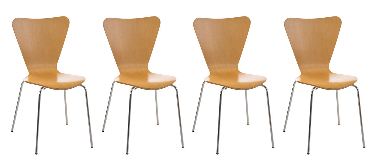 4x Konferenzstuhl Calisto Secundaire afbeelding