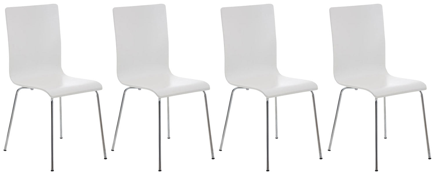4er-Set  Wartezimmerstuhl PEPE Secundaire afbeelding