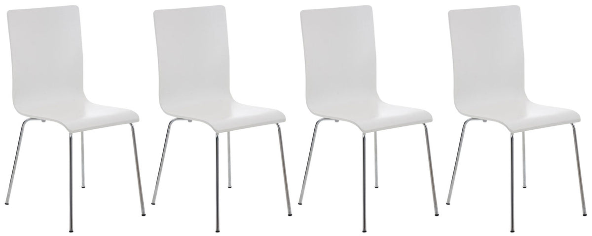 4er-Set  Wartezimmerstuhl PEPE