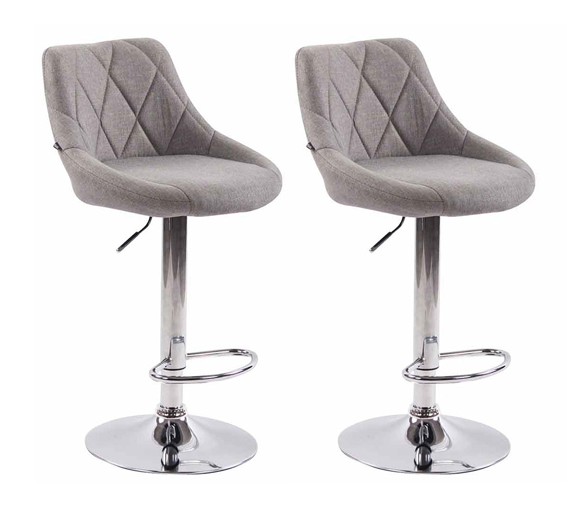 2er Set Barhocker Lazio Stoff Zweitbild