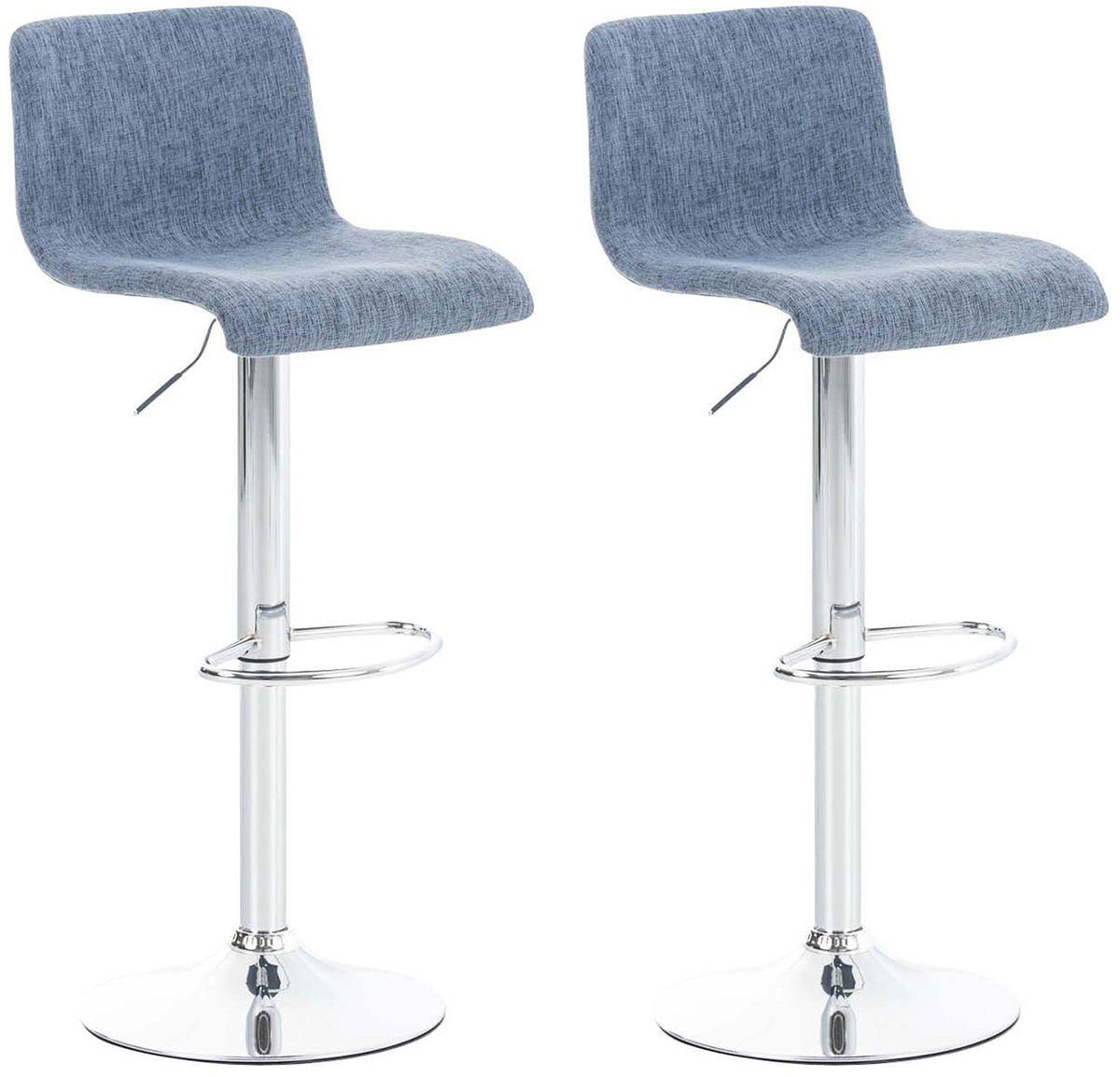 2er Set Barhocker Hover Stoff Hauptbild