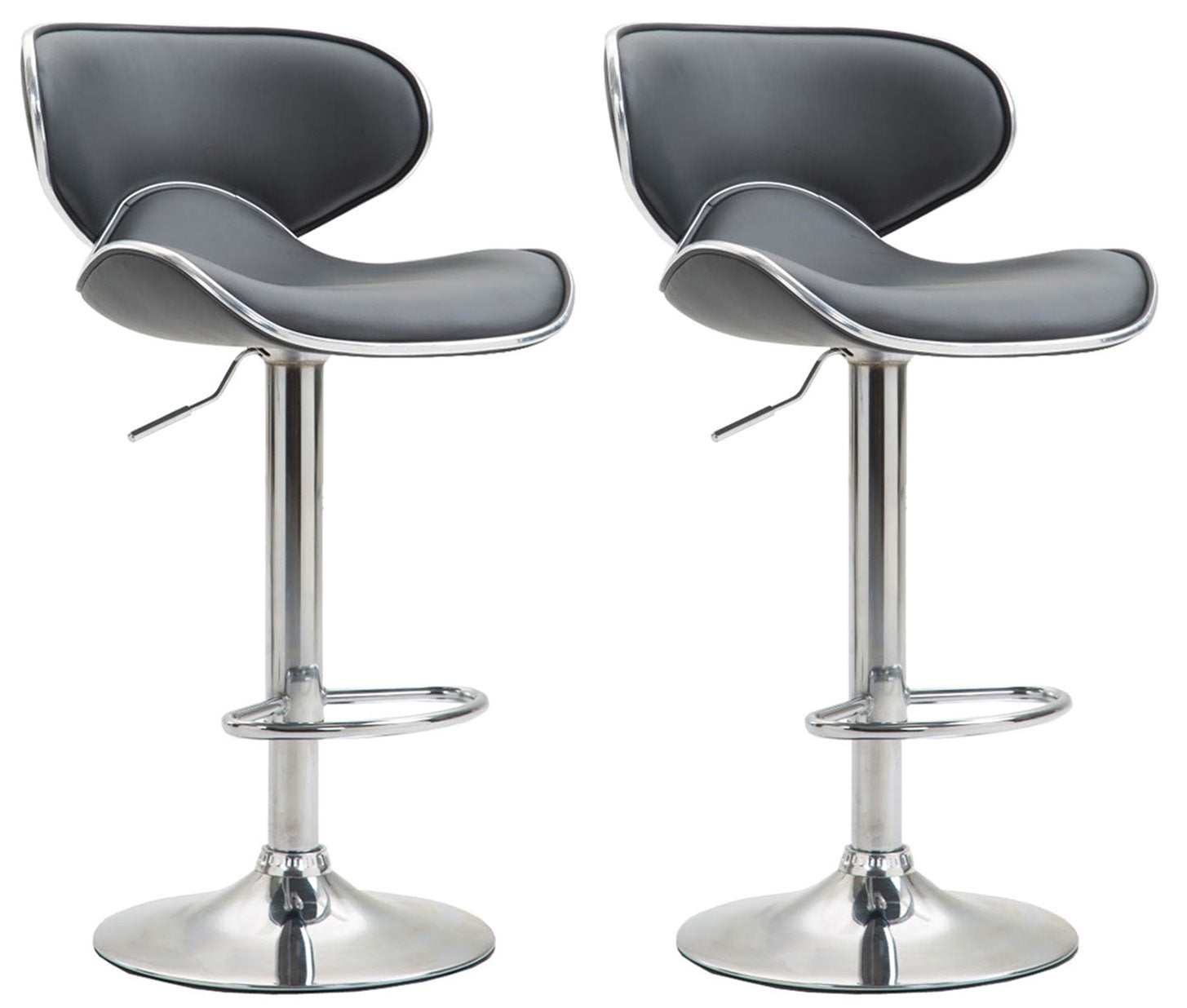 2er Set Barhocker Las Vegas Kunstleder Zweitbild