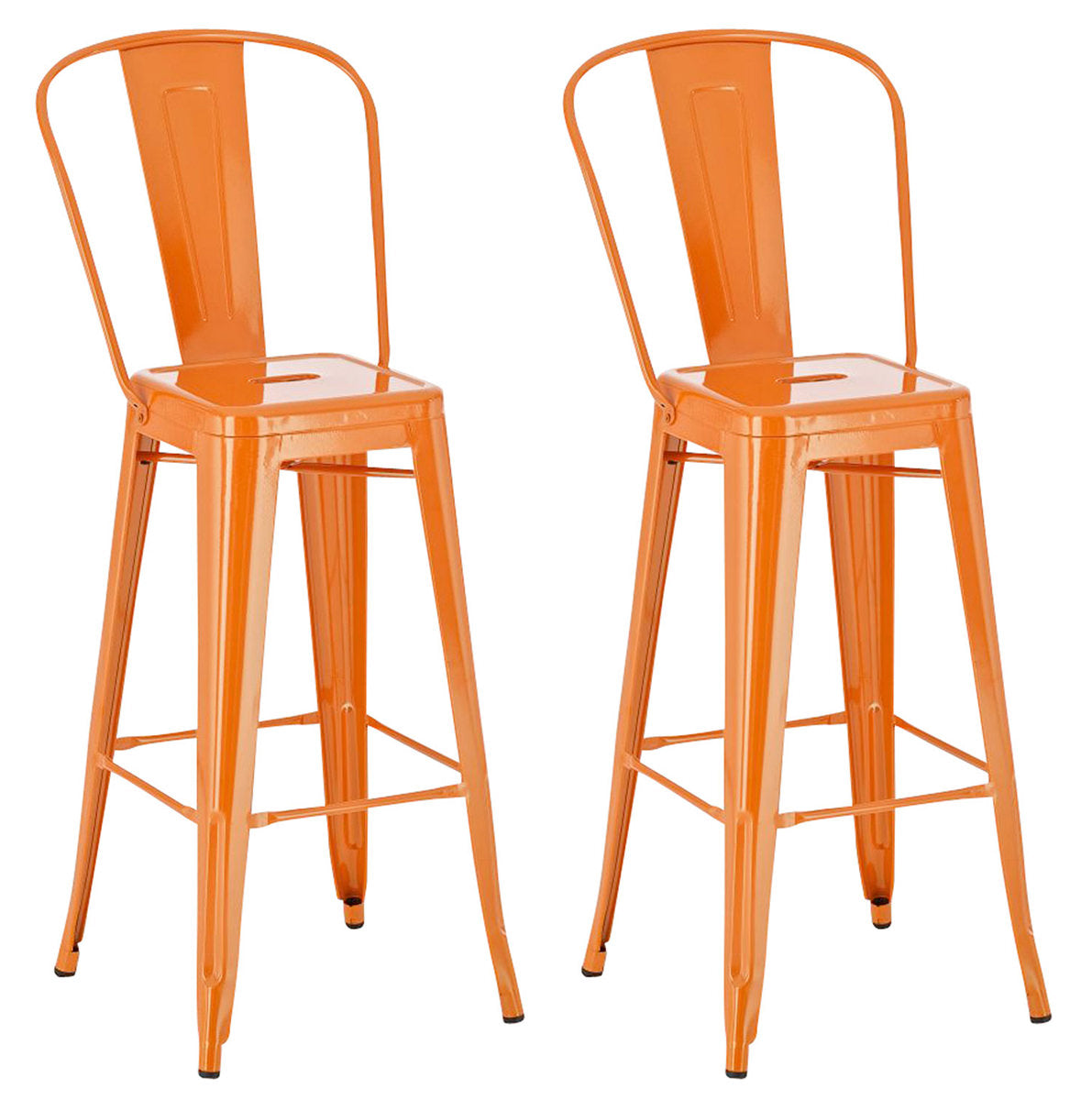 2er Set Barhocker Aiden Metall Hauptbild