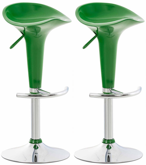 2er Set Barhocker Saddle