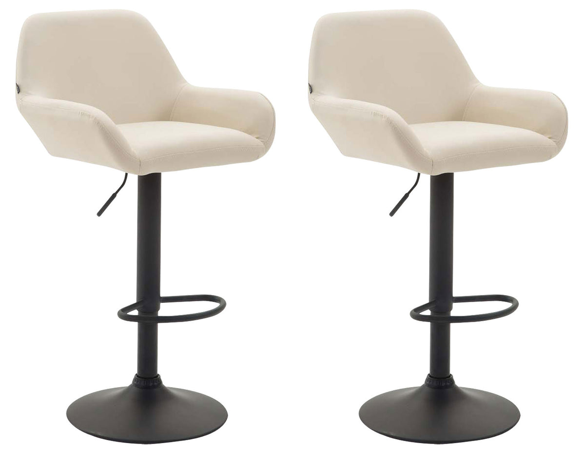 2er Set Barhocker Braga Kunstleder Hauptbild