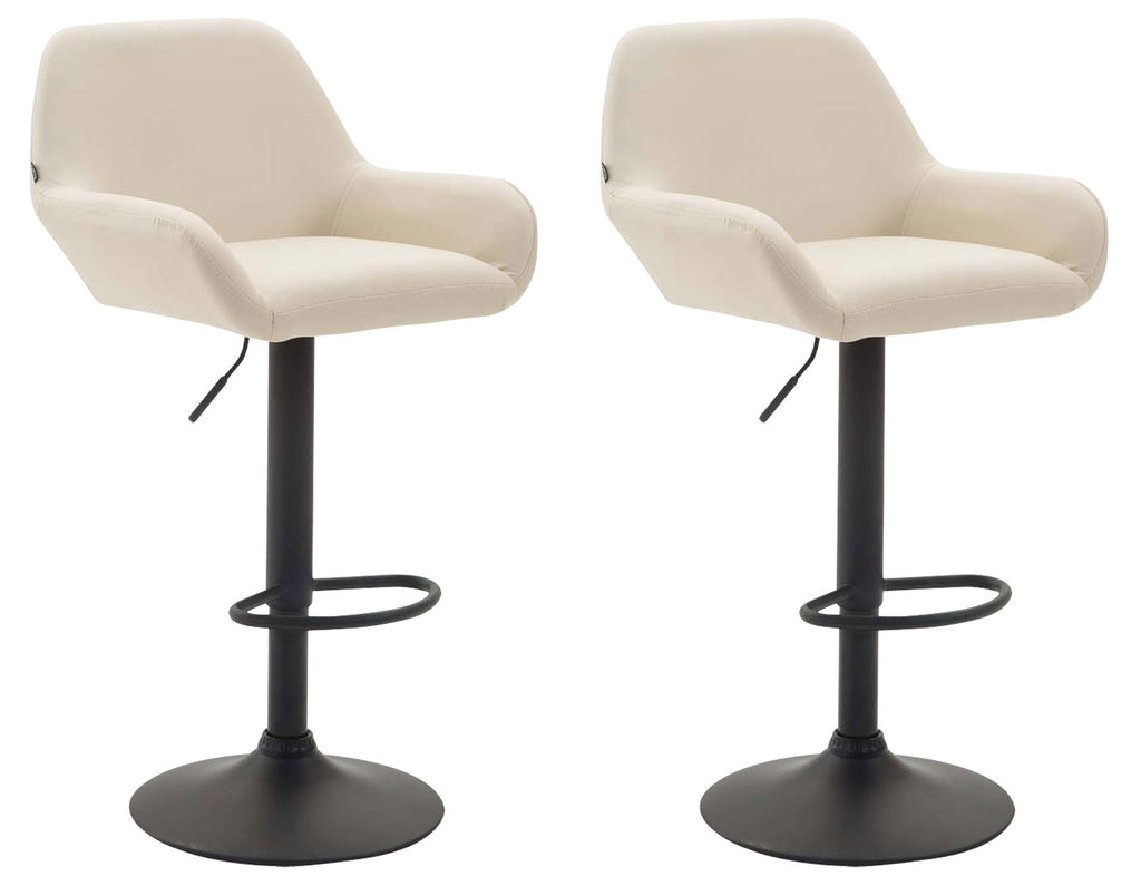 2er Set Barhocker Braga Kunstleder