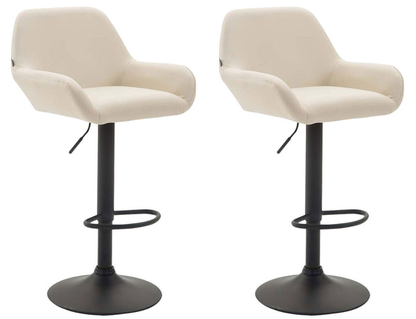 2er Set Barhocker Braga Kunstleder