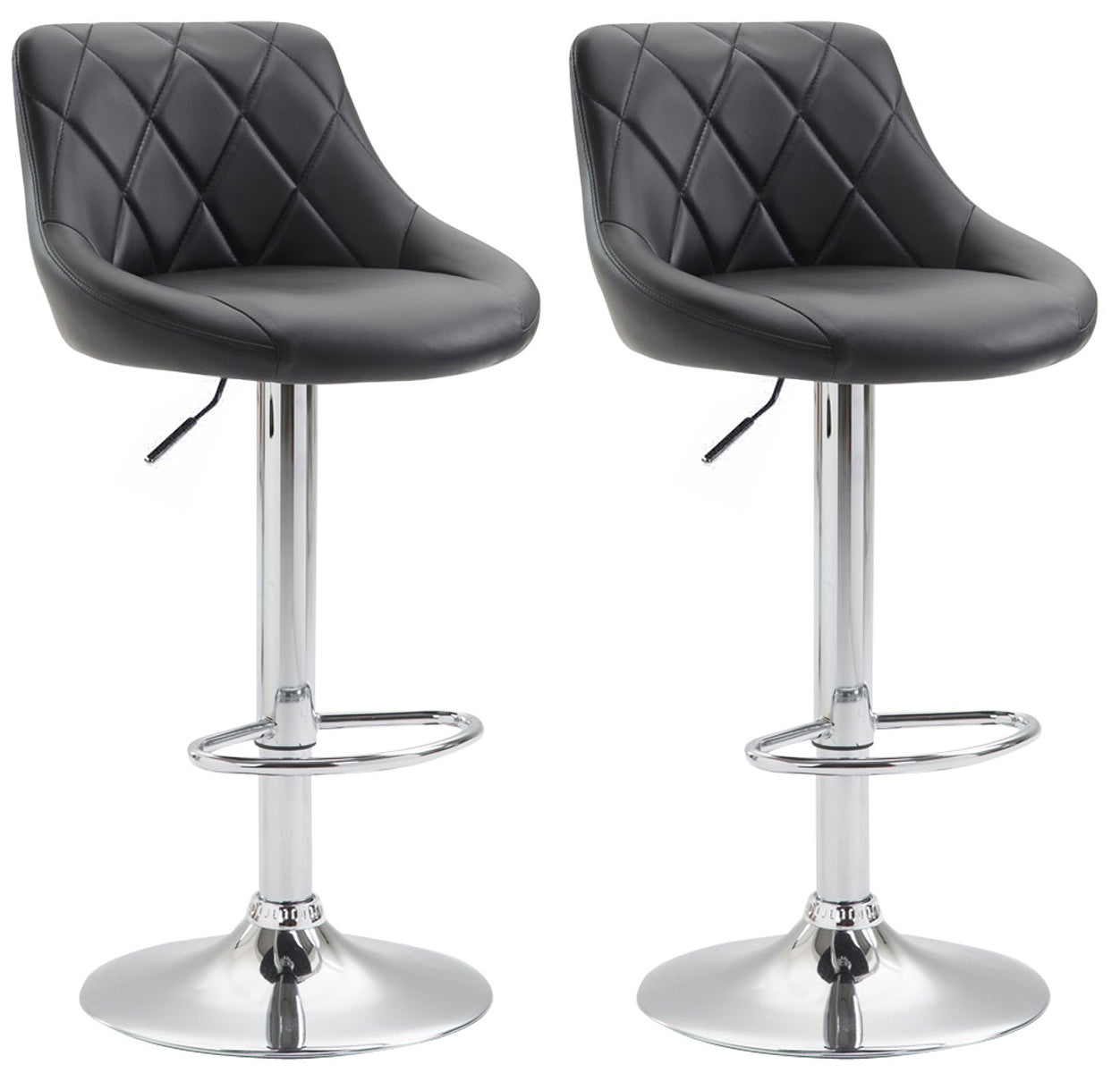 2er Set Barhocker Lazio Kunstleder Zweitbild