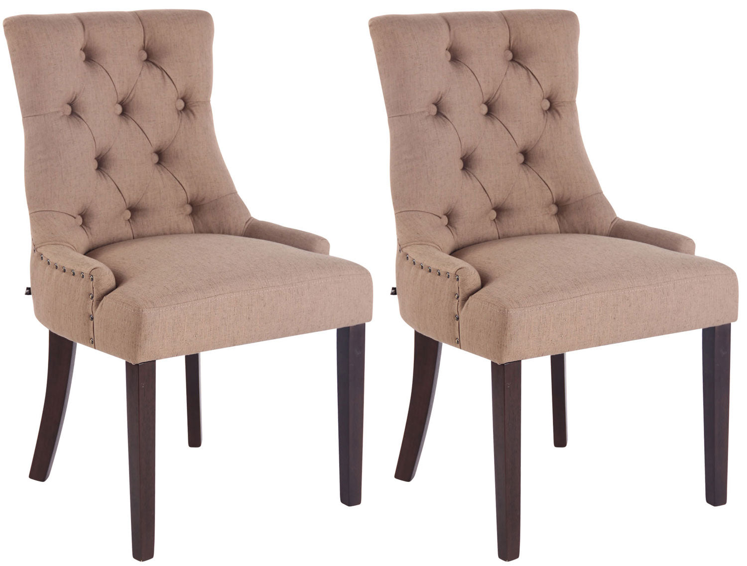 2er Set Esszimmerstuhl Aberdeen Stoff Zweitbild