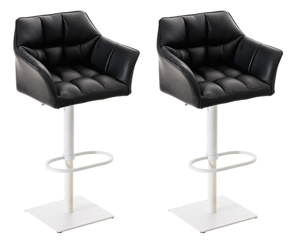 2er Set Barhocker Damaso Kunstleder