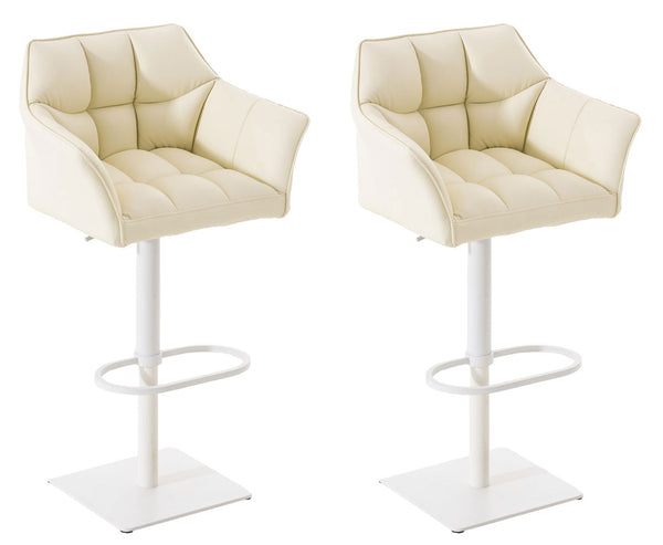 2er Set Barhocker Damaso Kunstleder