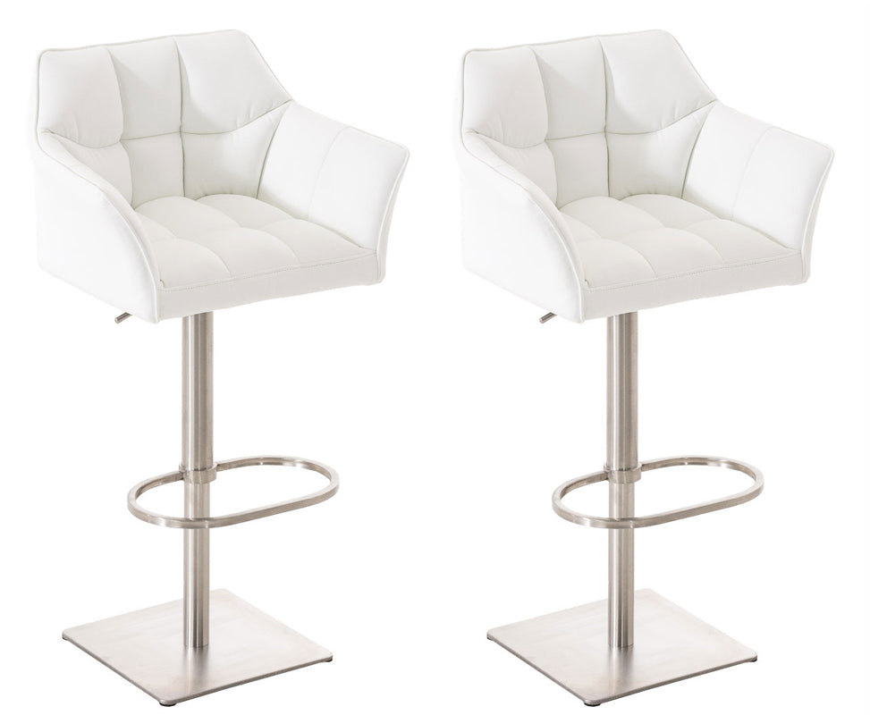 2er Set Barhocker Damaso Kunstleder