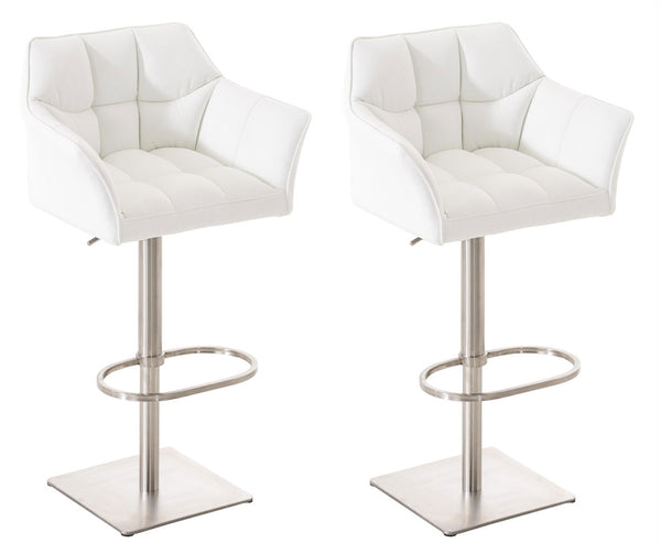 2er Set Barhocker Damaso Kunstleder