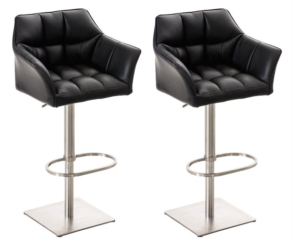 2er Set Barhocker Damaso Kunstleder
