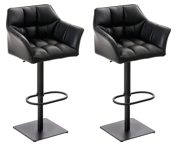 2er Set Barhocker Damaso Kunstleder