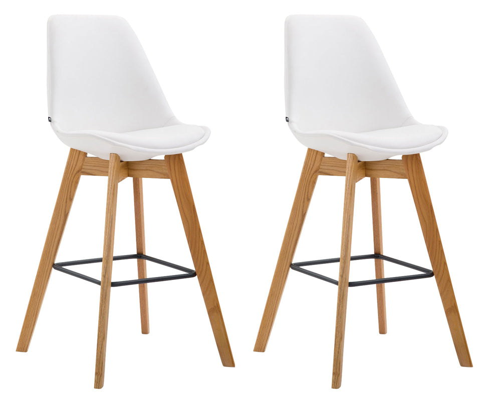 2er Set Barhocker Metz Kunstleder Zweitbild