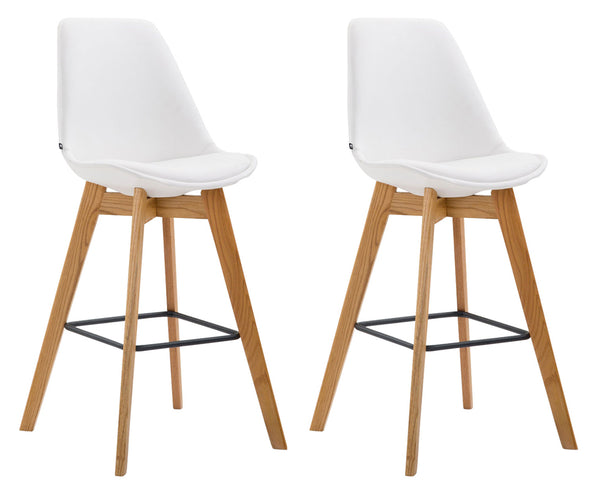 2er Set Barhocker Metz Kunstleder