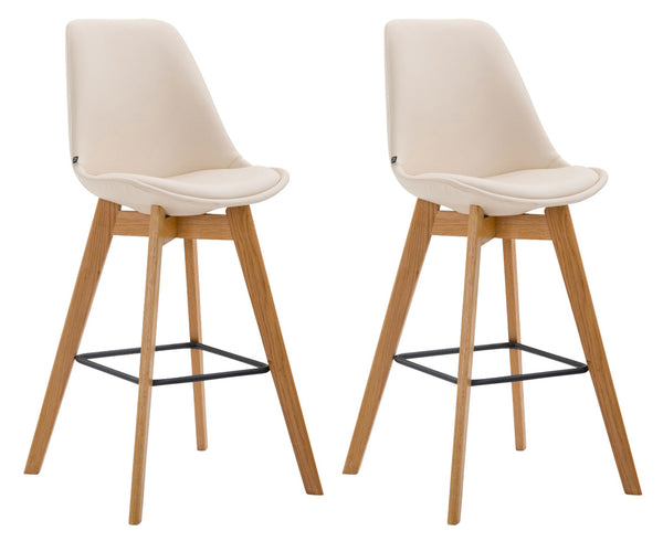 2er Set Barhocker Metz Kunstleder