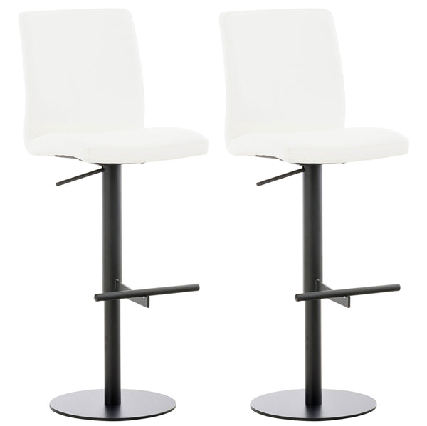 2er Set Barhocker Cadiz Kunstlederbezug