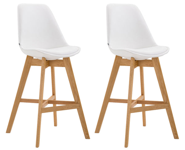 2er Set Barhocker Cannes Kunstleder