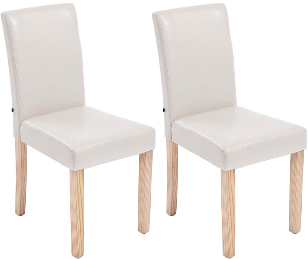 2er Set Esszimmerstuhl Ina Kunstleder