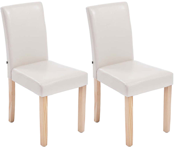 2er Set Esszimmerstuhl Ina Kunstleder