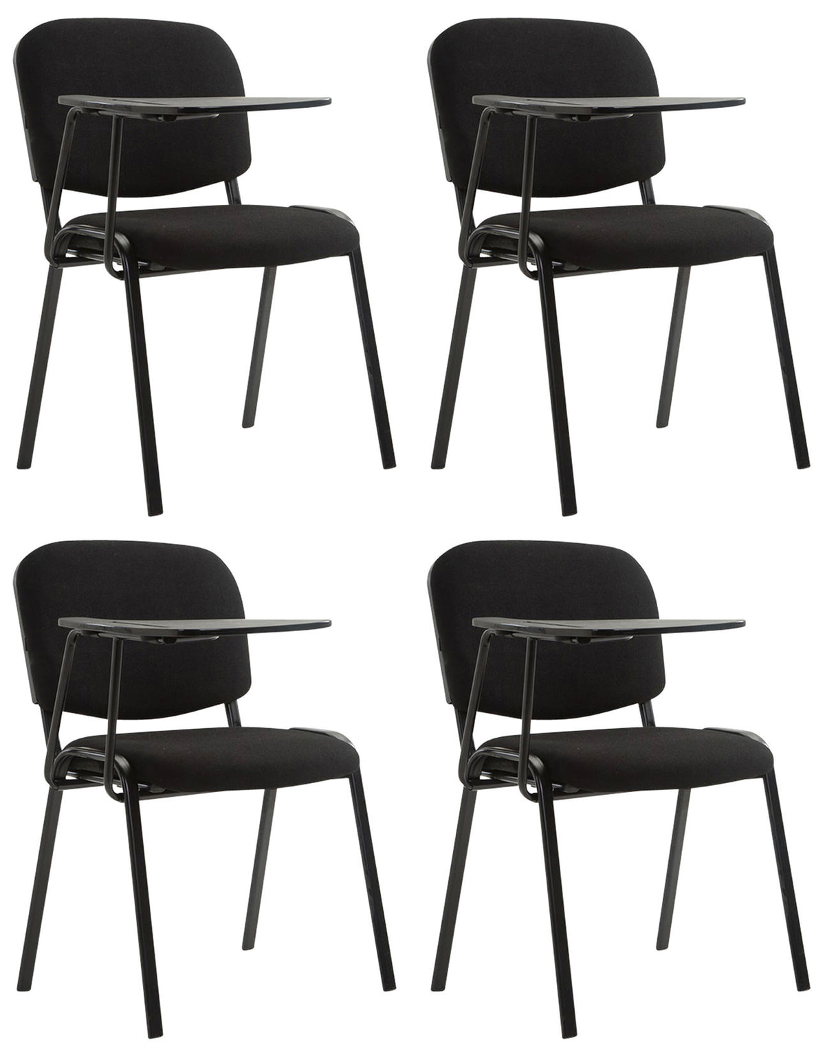 4er Set Stuhl Ken mit Klapptisch Stoff Hoofdafbeelding