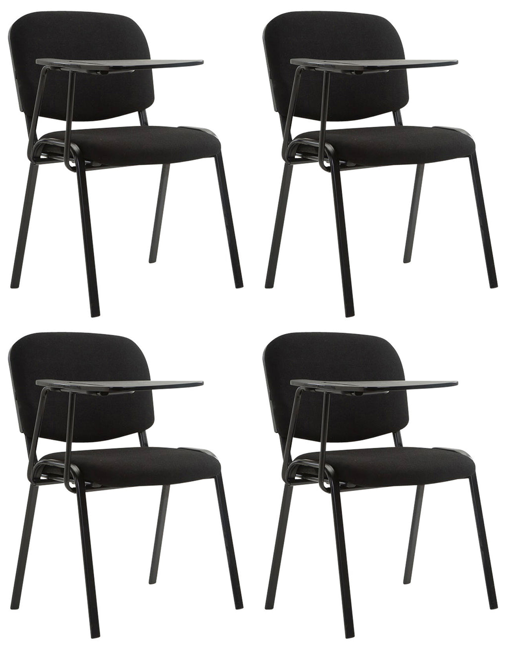 4er Set Stuhl Ken mit Klapptisch Stoff