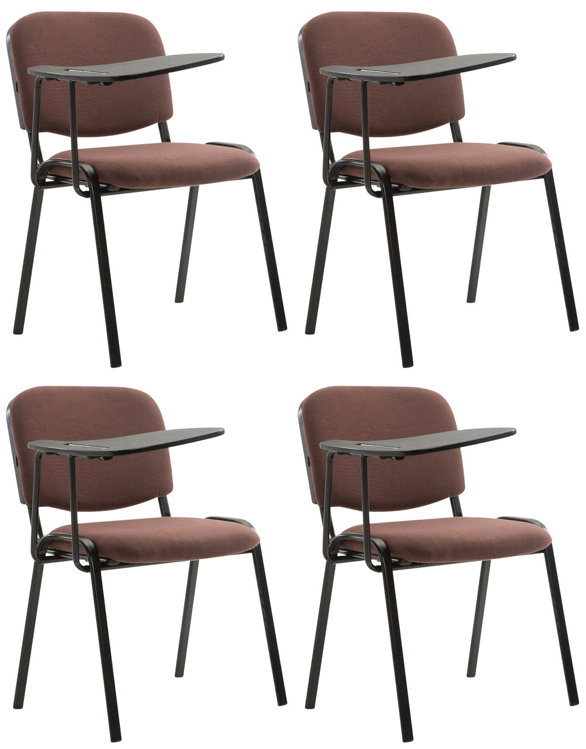 4er Set Stuhl Ken mit Klapptisch Stoff