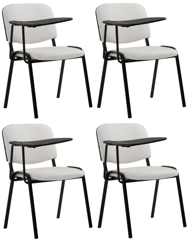 4er Set Stühle Ken mit Klapptisch Kunstleder