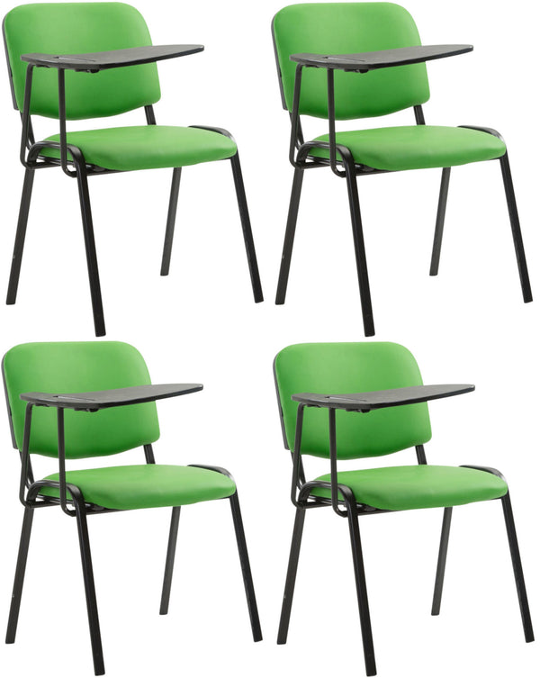 4er Set Stühle Ken mit Klapptisch Kunstleder