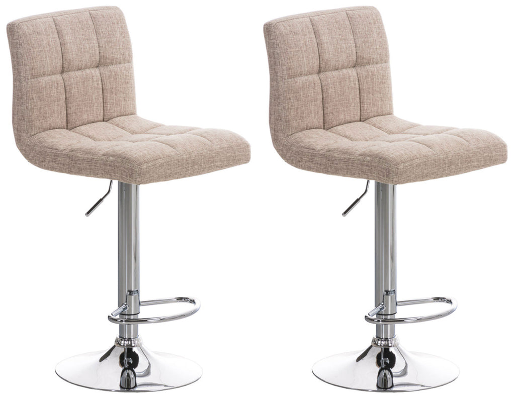 2er Set Barhocker Peru Stoff