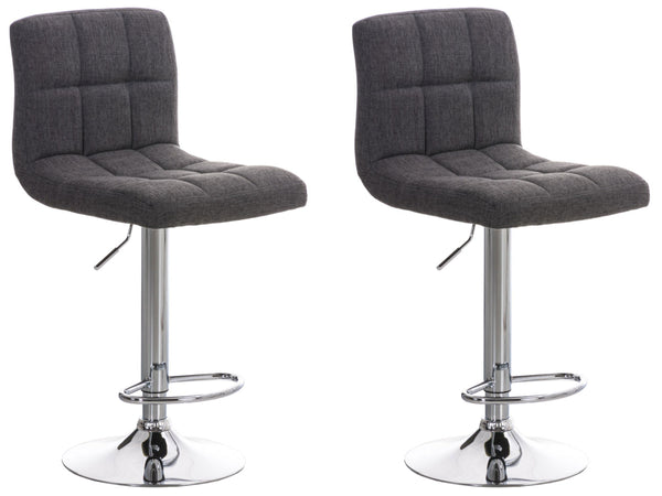 2er Set Barhocker Peru Stoff