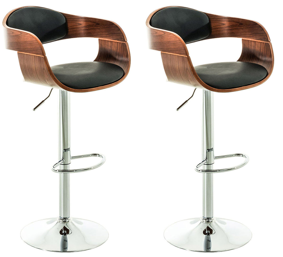 2er Set Barhocker Kingston Kunstleder Hauptbild