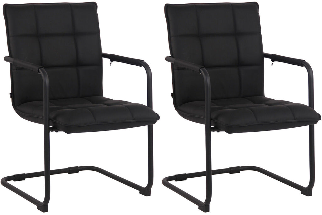 2er Set Stühle Gandia Echtleder