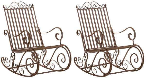 2er Set Schaukelstühle Smilla