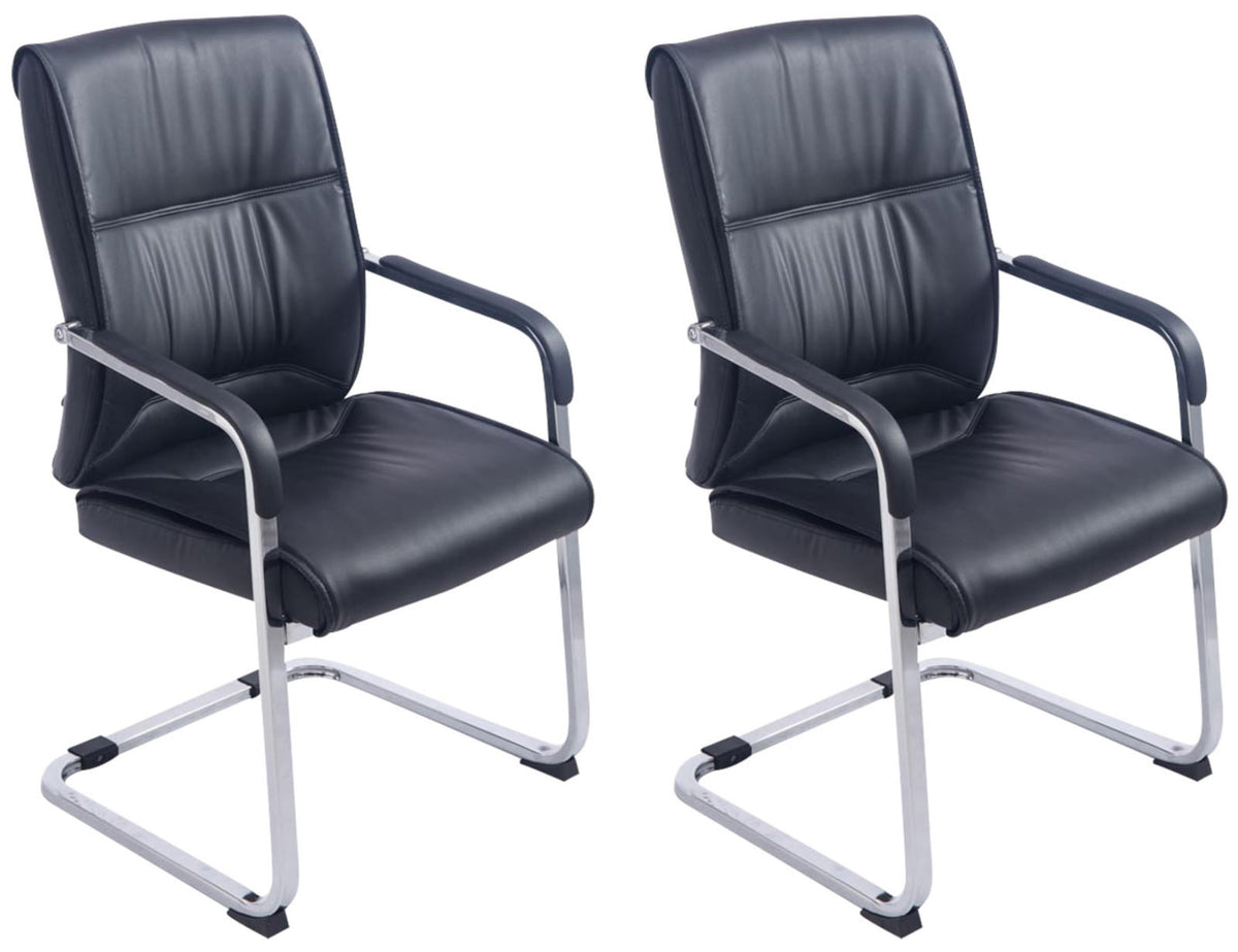 2er Set Freischwinger XXL Anubis Kunstleder Hauptbild
