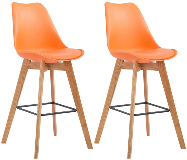 2er Set Barhocker Metz Kunststoff