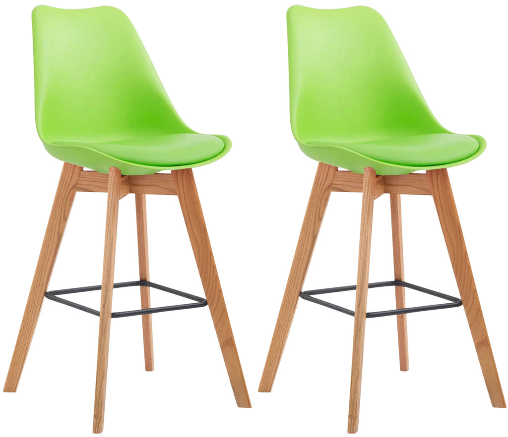 2er Set Barhocker Metz Kunststoff