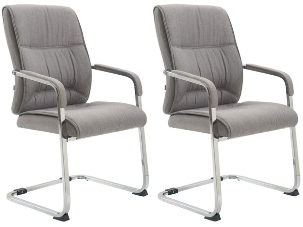 2er Set Freischwinger XXL Anubis Stoff