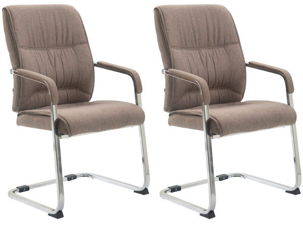 2er Set Freischwinger XXL Anubis Stoff