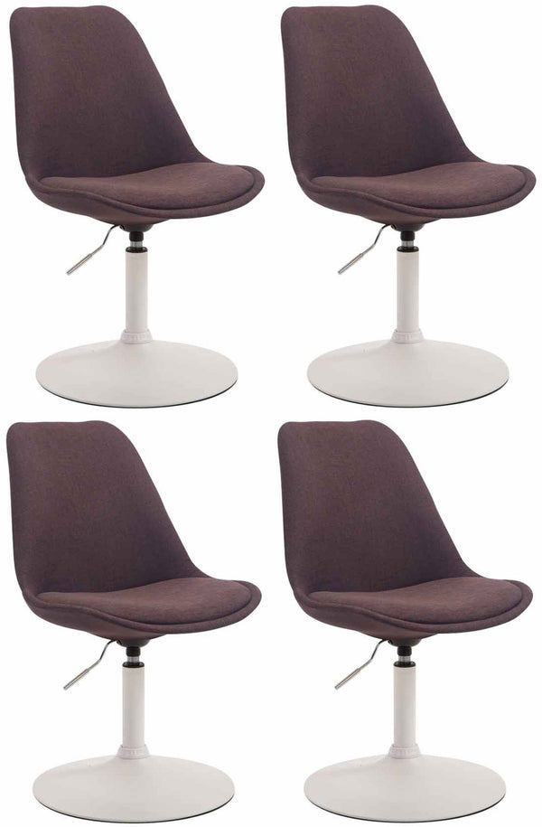 4er Set Esszimmerstühle Maverick Stoff