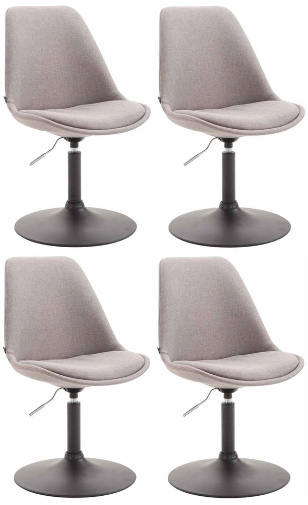 4er Set Esszimmerstühle Maverick Stoff