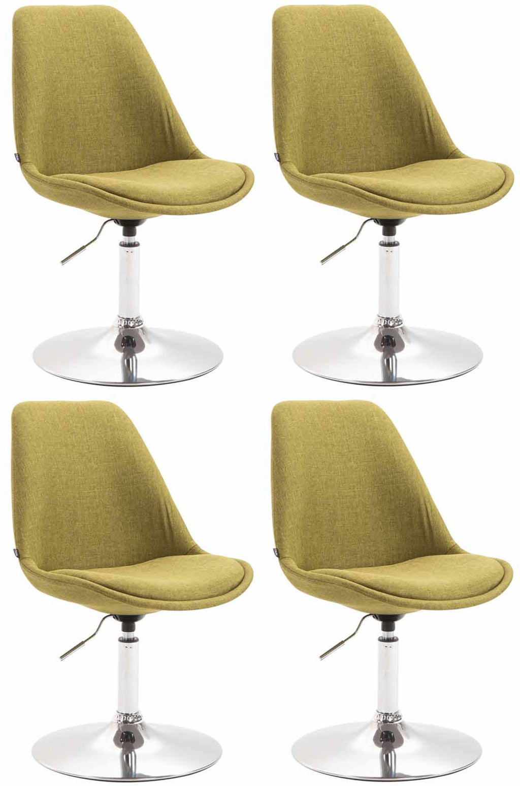 4er Set Esszimmerstühle Maverick Stoff