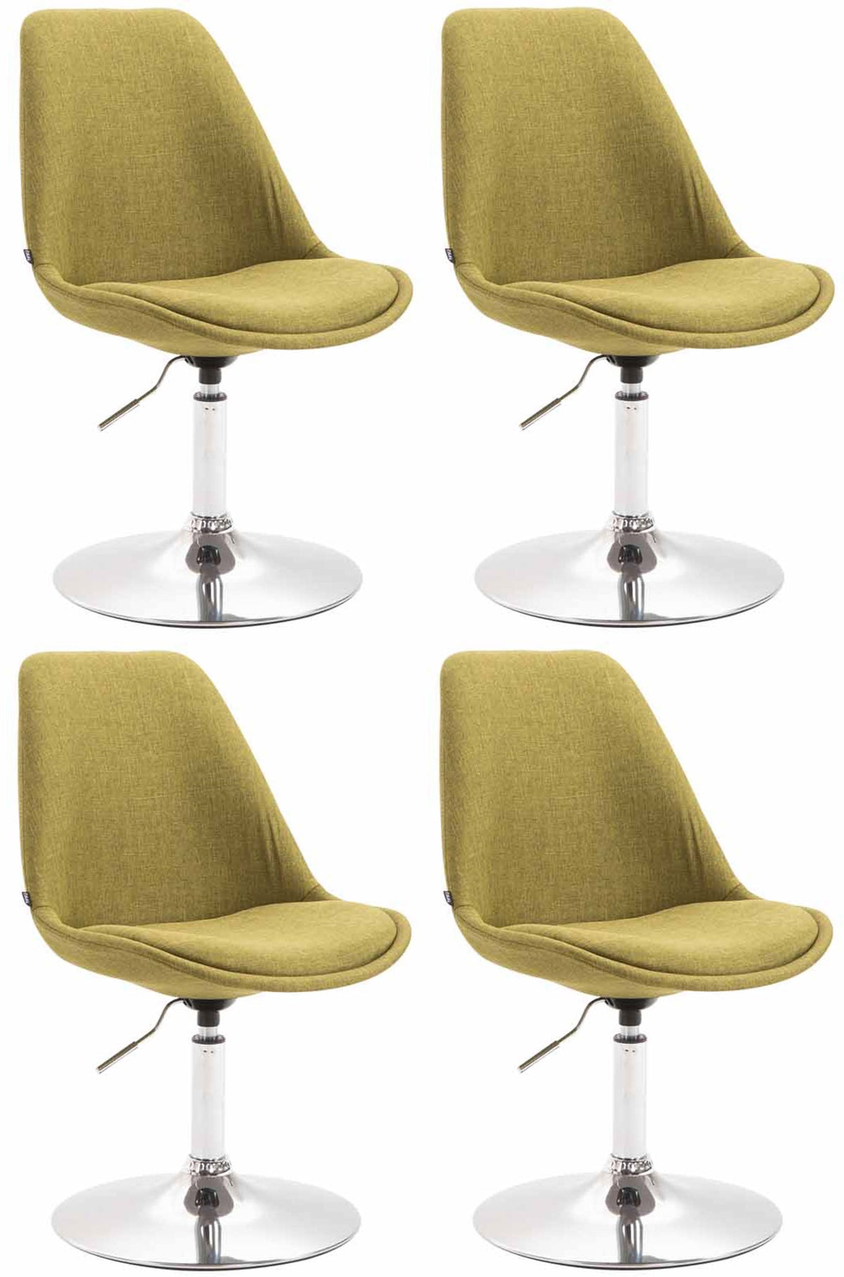 4er Set Esszimmerstühle Maverick Stoff