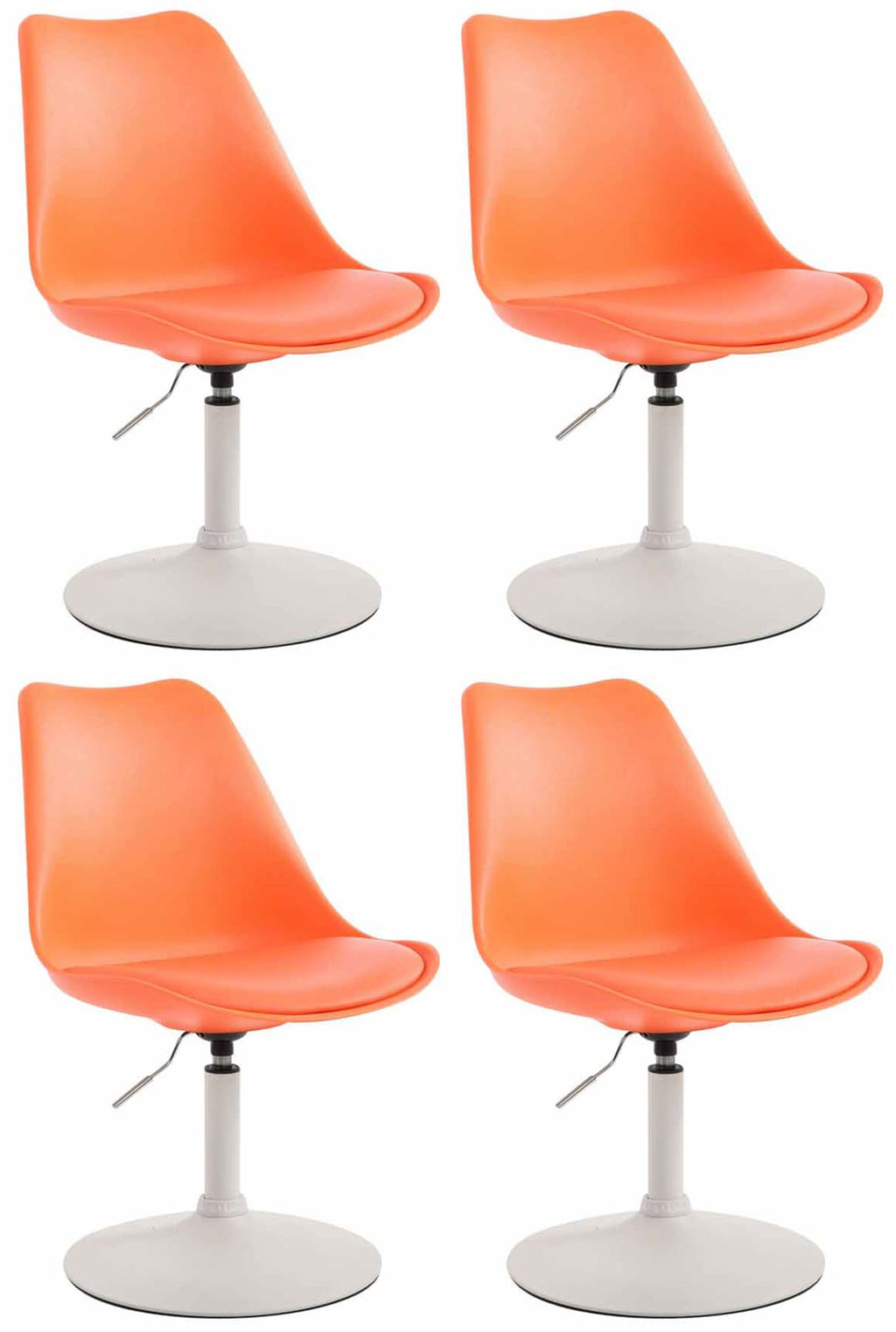 4er Set Esszimmerstühle Maverick Kunststoff