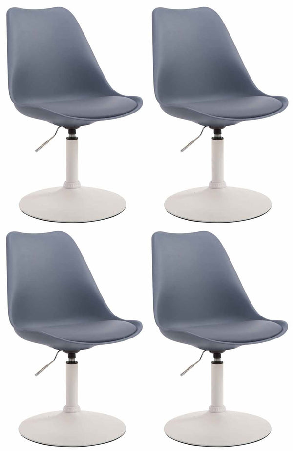 4er Set Esszimmerstühle Maverick Kunststoff