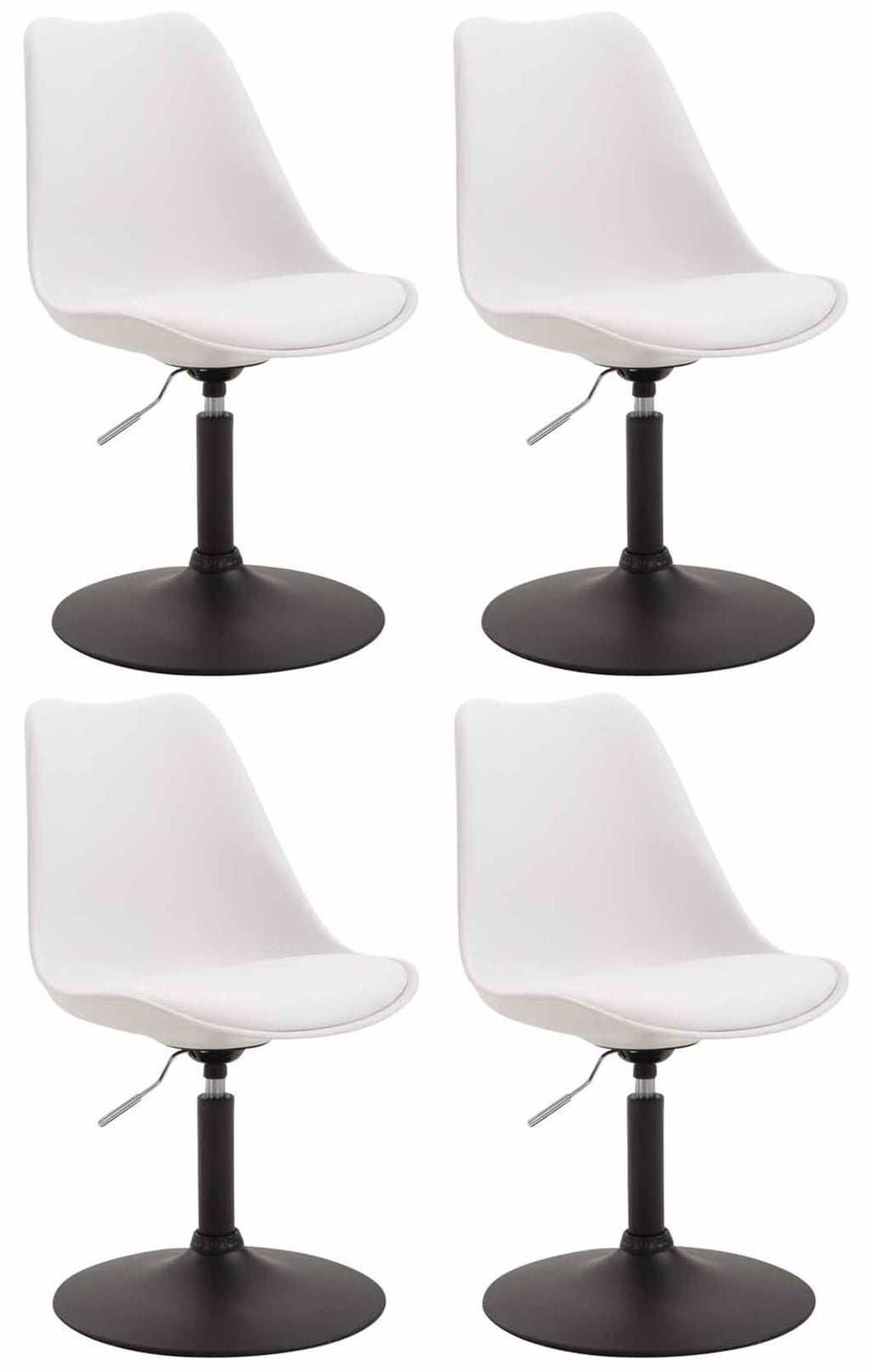 4er Set Esszimmerstühle Maverick Kunststoff