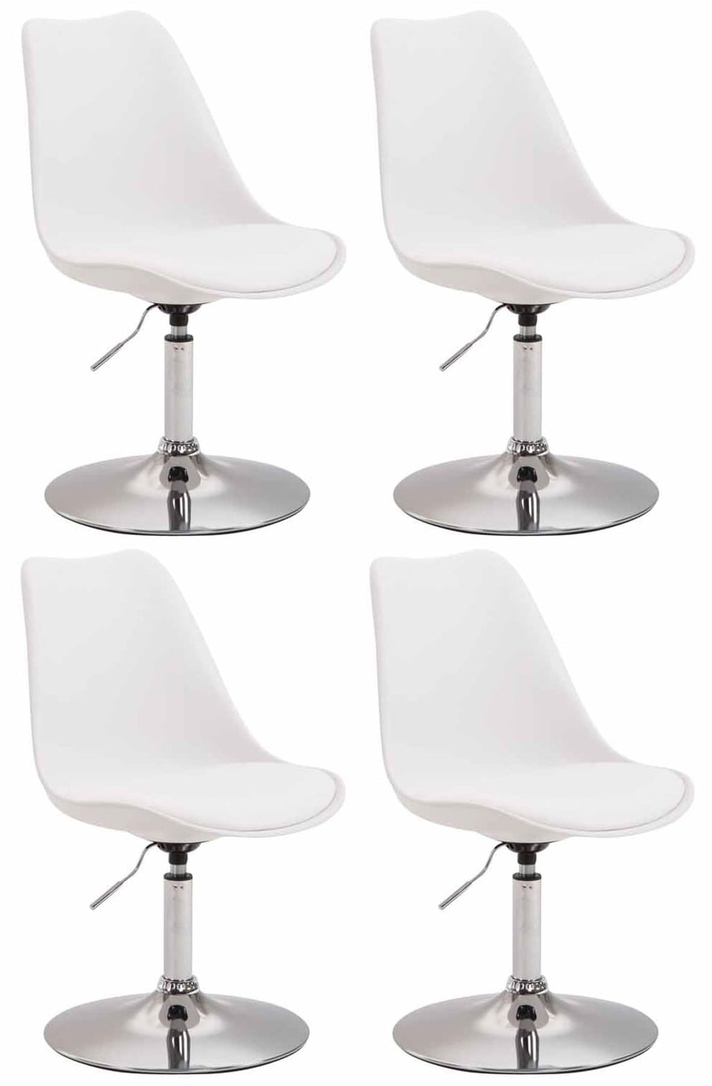 4er Set Esszimmerstühle Maverick Kunststoff